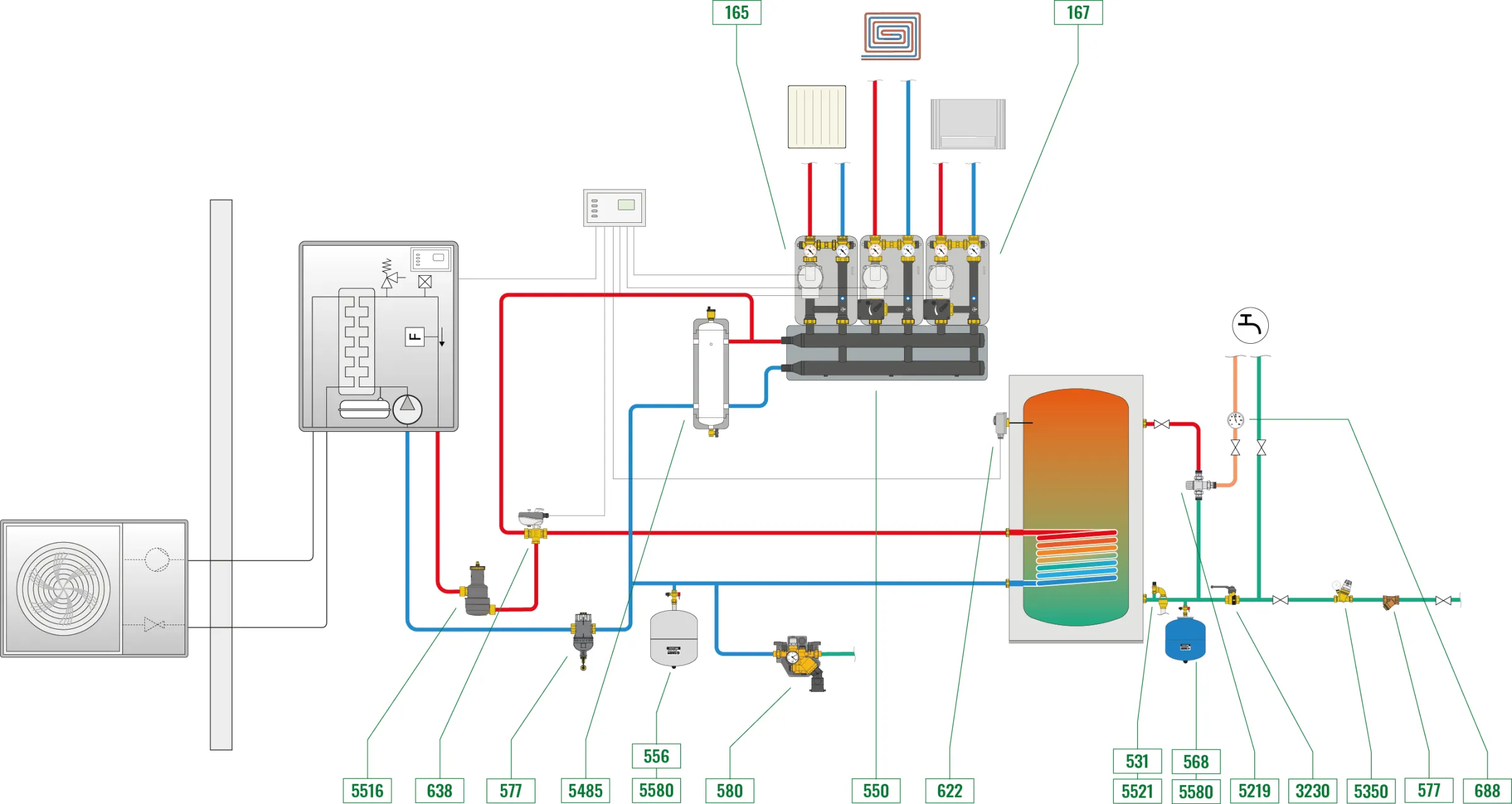 Kit Per Installazione Condizionatori A Muro Con Tubi Da 3 Metri 1/4″ 3 - Foto 6
